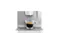 Front view of the machine, highlighting a glass cup of espresso on the drip tray Front view of the machine, highlighting a glass cup of espresso on the drip tray
