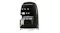 Right profile view of the Smeg coffee machine, showcasing the side water window Right profile view of the Smeg coffee machine, showcasing the side water window