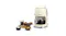 Coffee maker featuring a glass carafe on its heating plate Coffee maker featuring a glass carafe on its heating plate