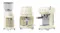 Three Smeg coffee appliances, including a grinder, brewer, and espresso maker Three Smeg coffee appliances, including a grinder, brewer, and espresso maker
