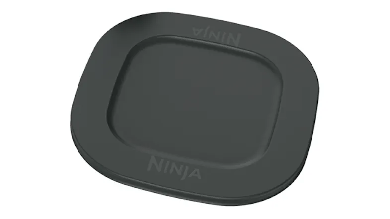 Top view of a silicone lid with the Ninja logo Top view of a silicone lid with the Ninja logo