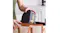 Close-up view of a Ninja food container being placed into a tote bag Close-up view of a Ninja food container being placed into a tote bag