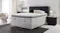 A Sealy Posturepedic Exquisite Boutique Soft King Single Mattress on a bed frame in a modern, neutral-toned bedroom A Sealy Posturepedic Exquisite Boutique Soft King Single Mattress on a bed frame in a modern, neutral-toned bedroom