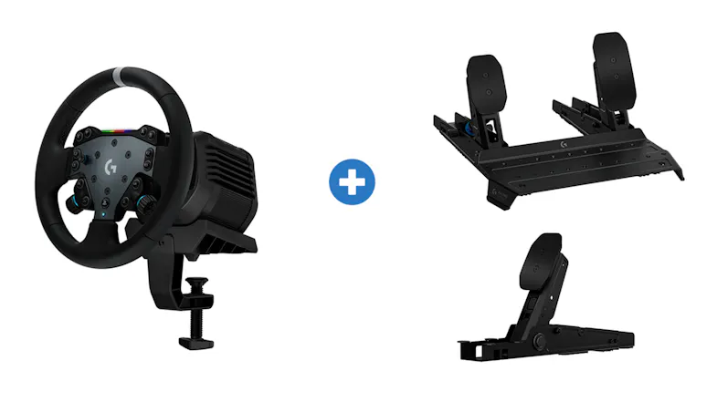 Logitech G RS50 System Racing Wheel & Base Bundle for Xbox/PC - Black (RS Pedals + RS Clutch Module) Logitech G RS50 System Racing Wheel & Base Bundle for Xbox/PC - Black (RS Pedals + RS Clutch Module)