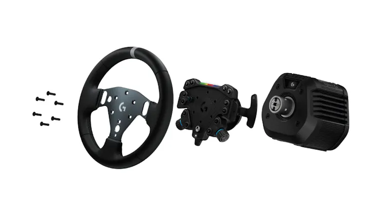Logitech G RS50 System Racing Wheel & Base Bundle for PlayStation/PC - Black (RS Pedals + RS Clutch Module + RS H Shifter) Logitech G RS50 System Racing Wheel & Base Bundle for PlayStation/PC - Black (RS Pedals + RS Clutch Module + RS H Shifter)