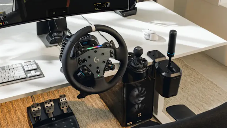 Logitech G RS50 System Racing Wheel & Base Bundle for Xbox/PC - Black (RS Pedals + RS Clutch Module + RS H Shifter) Logitech G RS50 System Racing Wheel & Base Bundle for Xbox/PC - Black (RS Pedals + RS Clutch Module + RS H Shifter)