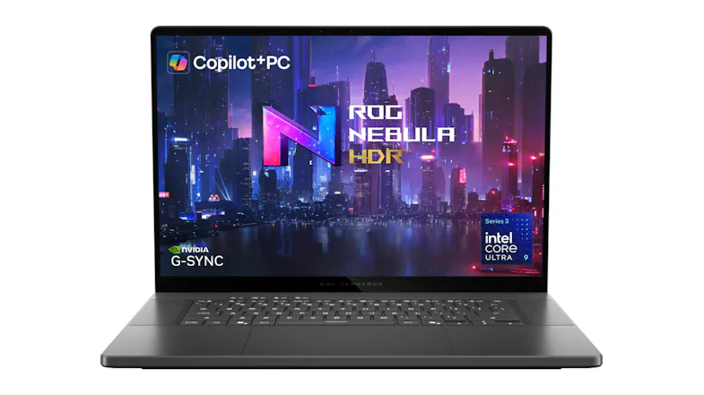 Front view of the Asus ROG Zephyrus G16 16" Gaming Laptop Front view of the Asus ROG Zephyrus G16 16" Gaming Laptop