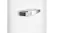 Detailed view of the metallic handle on a 50s-style refrigerator with a minimalist finish Detailed view of the metallic handle on a 50s-style refrigerator with a minimalist finish