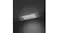 Built-in stainless steel ceiling rangehood with LED lights in a modern kitchen setting Built-in stainless steel ceiling rangehood with LED lights in a modern kitchen setting