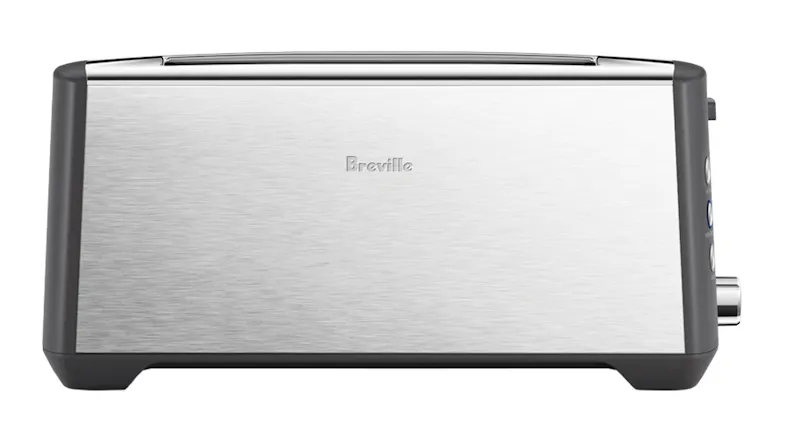 Breville the A Bit More Plus 4 Slice Toaster in a sleek stainless steel finish Breville the A Bit More Plus 4 Slice Toaster in a sleek stainless steel finish