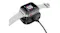 Close-up view of the smartwatch magnetic charging dock Close-up view of the smartwatch magnetic charging dock