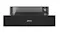 Black SMEG Classic 15cm built-in warming drawer, front view with open compartment and control knob on the right Black SMEG Classic 15cm built-in warming drawer, front view with open compartment and control knob on the right