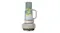 Front view of the blender showing chopped green vegetables inside Front view of the blender showing chopped green vegetables inside