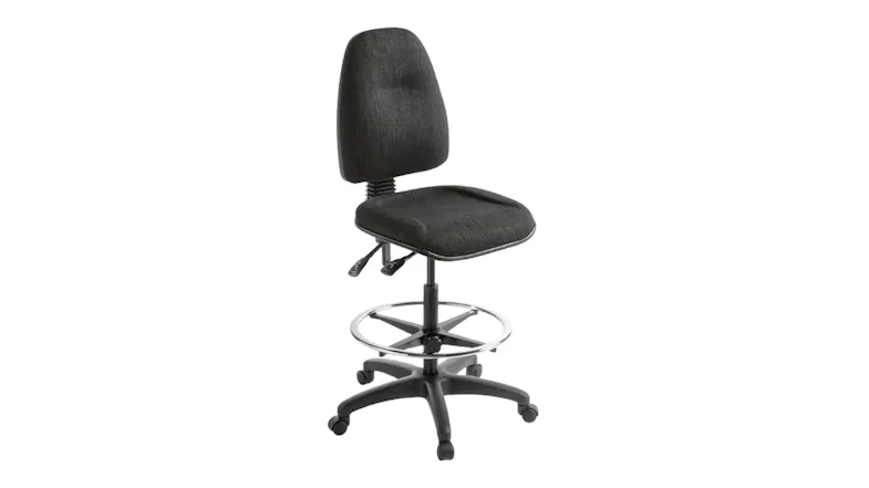 Spectrum 2 Fabric Highlift Office Chair with padded fabric seat and backrest Spectrum 2 Fabric Highlift Office Chair with padded fabric seat and backrest