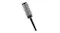 Straight view of the round styling brush, highlighting its thin bristles Straight view of the round styling brush, highlighting its thin bristles