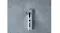 Top-down view of a cordless hair clipper featuring stainless steel blades and a textured silver handle Top-down view of a cordless hair clipper featuring stainless steel blades and a textured silver handle