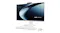 Angled left view of the All-in-One desktop with keyboard and mouse Angled left view of the All-in-One desktop with keyboard and mouse