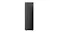 Front view of the computer tower highlighting its vertical shape Front view of the computer tower highlighting its vertical shape