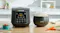 Modern Tefal rice cooker featuring AI cooking technology and a large-capacity spherical bowl of rice Modern Tefal rice cooker featuring AI cooking technology and a large-capacity spherical bowl of rice