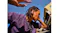 Dynamic angle view of a person wearing earbuds under sunlight Dynamic angle view of a person wearing earbuds under sunlight