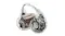 Transparent profile view of an earbud highlighting inner structure Transparent profile view of an earbud highlighting inner structure