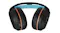Bottom view of the headset with USB-C charging port Bottom view of the headset with USB-C charging port