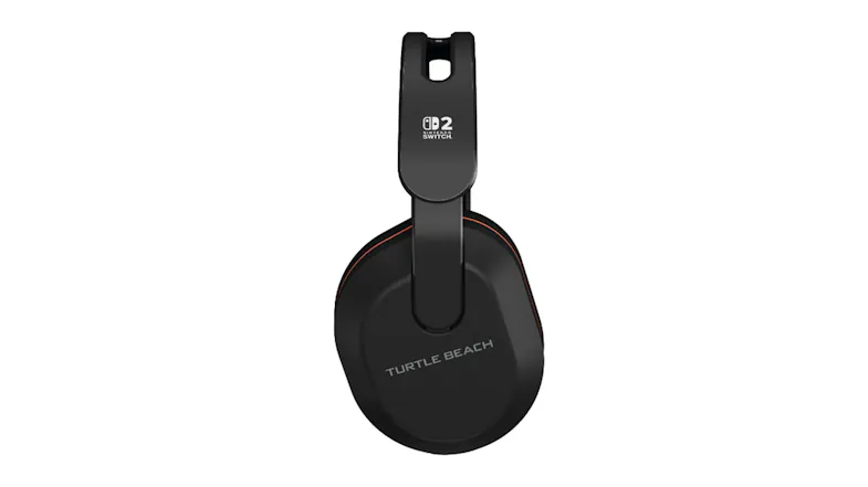 Right side view of the gaming headset with the Nintendo Switch 2 logo Right side view of the gaming headset with the Nintendo Switch 2 logo