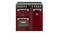 Front view of the Belling 90cm Freestanding Oven in Garnet Red Front view of the Belling 90cm Freestanding Oven in Garnet Red
