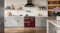 Lifestyle image of the Belling Freestanding Oven in Garnet Red installed in a spacious kitchen Lifestyle image of the Belling Freestanding Oven in Garnet Red installed in a spacious kitchen