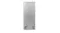 Rear view of the fridge freezer, showing the cooling system housing and lower ventilation section Rear view of the fridge freezer, showing the cooling system housing and lower ventilation section
