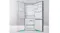 Illustration of the reversible door feature, showing flexible door-opening configuration Illustration of the reversible door feature, showing flexible door-opening configuration