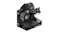 Front three-quarter view of the Thrustmaster Flight TQS Viper throttle controller, featuring a fighter jet-inspired throttle grip Front three-quarter view of the Thrustmaster Flight TQS Viper throttle controller, featuring a fighter jet-inspired throttle grip