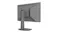 Rear angled view of the TCL monitor highlighting the geometric back-panel design Rear angled view of the TCL monitor highlighting the geometric back-panel design