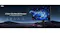 Lifestyle product banner featuring the TCL G64 QD-Mini LED monitor displaying a futuristic blue graphic Lifestyle product banner featuring the TCL G64 QD-Mini LED monitor displaying a futuristic blue graphic