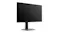 Rear view of the TCL monitor featuring a minimalist matte-black back panel and central stand attachment Rear view of the TCL monitor featuring a minimalist matte-black back panel and central stand attachment
