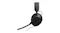 Left side view of the JBL headset with attached microphone Left side view of the JBL headset with attached microphone