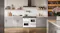 A full front view of the Belling Freestanding Oven with Cooktop A full front view of the Belling Freestanding Oven with Cooktop