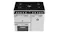 High-angle view of the oven with nifty handles and a temperature gauge High-angle view of the oven with nifty handles and a temperature gauge