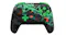 Donkey Kong-themed Nintendo Switch wireless controller featuring green buttons, red joysticks, and a jungle silhouette Donkey Kong-themed Nintendo Switch wireless controller featuring green buttons, red joysticks, and a jungle silhouette
