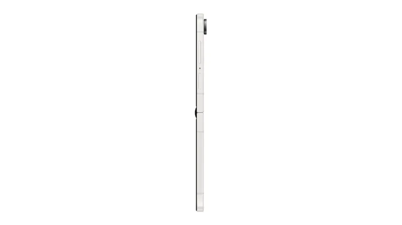 Side view of the Samsung phone showcasing a slim profile Side view of the Samsung phone showcasing a slim profile