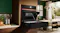 Built-in Neff N 90 Series 14cm Built-In Steam Drawer with glass lid raised, revealing the interior compartment Built-in Neff N 90 Series 14cm Built-In Steam Drawer with glass lid raised, revealing the interior compartment
