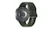 Rear view of the silver Galaxy Watch9, showing its silicone band with secure closure Rear view of the silver Galaxy Watch9, showing its silicone band with secure closure