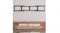 Open-frame TV wall mount design allows installation over electrical outlets and wall boxes Open-frame TV wall mount design allows installation over electrical outlets and wall boxes