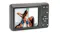 Camera rear display showing a family posing for a photo Camera rear display showing a family posing for a photo