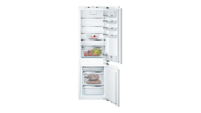A Bosch Series 6 273L Bottom Mount Integrated Fridge Freezer A Bosch Series 6 273L Bottom Mount Integrated Fridge Freezer