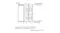 Dimensional diagram showing front panel overhang details Dimensional diagram showing front panel overhang details