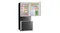 Mitsubishi Electric 450L fridge freezer in dark silver, featuring an open fridge compartment Mitsubishi Electric 450L fridge freezer in dark silver, featuring an open fridge compartment