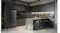 Mitsubishi Electric fridge freezer featured in a contemporary dark-toned luxury kitchen Mitsubishi Electric fridge freezer featured in a contemporary dark-toned luxury kitchen