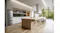 Mitsubishi Electric fridge freezer installed in a bright modern kitchen Mitsubishi Electric fridge freezer installed in a bright modern kitchen