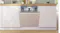 Lifestyle view showing the dishwasher integrated into a kitchen counter Lifestyle view showing the dishwasher integrated into a kitchen counter